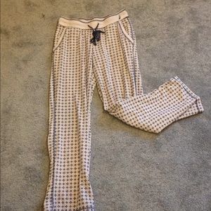 TRENDY PINK AND BLUE PJ BOTTOMS FLEECE WARM